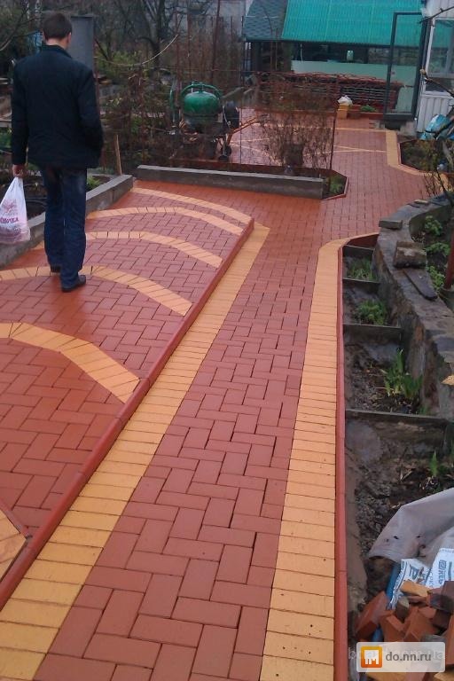 Как сделать двор из тротуарной плитки 572