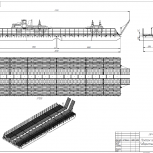 Понтонная платформа - паром, грузоподъемностью 45 тонн., Нижний Новгород