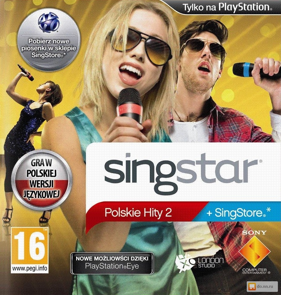 Видеоигра SONY PS3 M. SingStar: Polskie Hity 2 16+. 